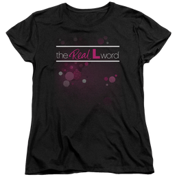 Real L Word, The Flashy Logo - Women's T-Shirt Women's T-Shirt The Real L Word   
