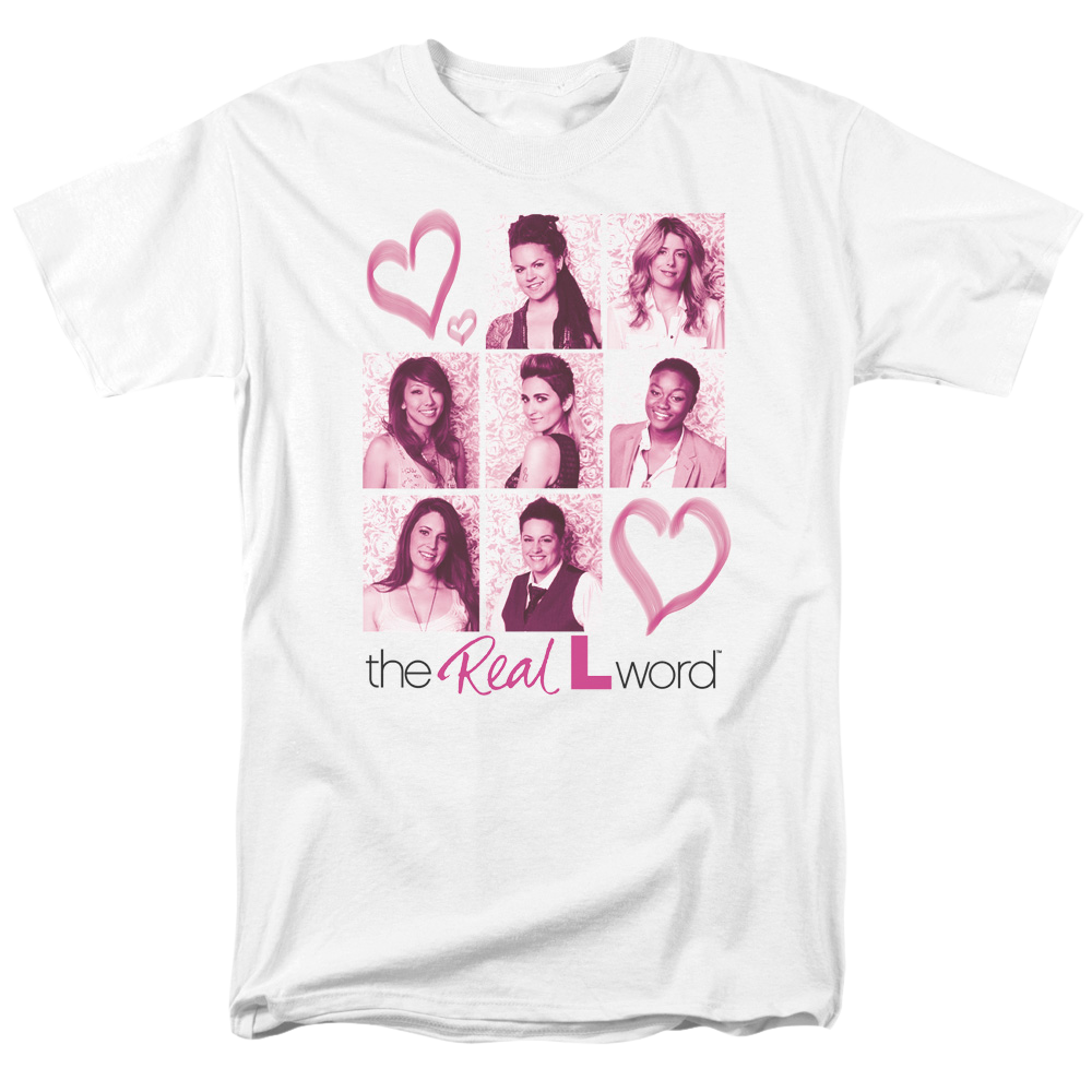 Real L Word, The Hearts - Men's Regular Fit T-Shirt Men's Regular Fit T-Shirt The Real L Word   
