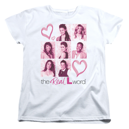 Real L Word, The Hearts - Women's T-Shirt Women's T-Shirt The Real L Word   