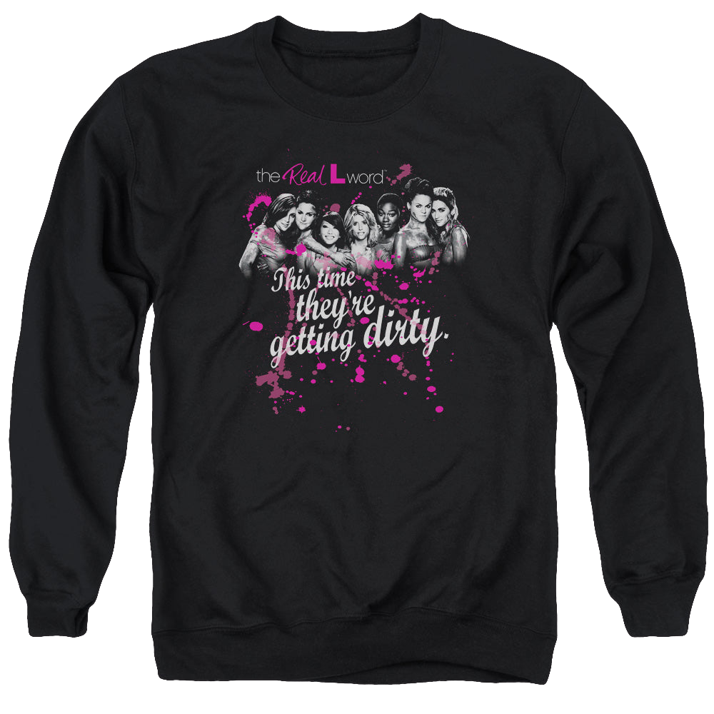 Real L Word, The Dirty - Men's Crewneck Sweatshirt Men's Crewneck Sweatshirt The Real L Word   