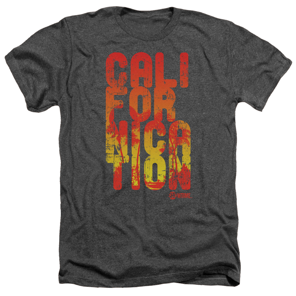 Californication Cali Type - Men's Heather T-Shirt Men's Heather T-Shirt Californication   