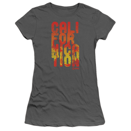 Californication Cali Type - Juniors T-Shirt Juniors T-Shirt Californication   