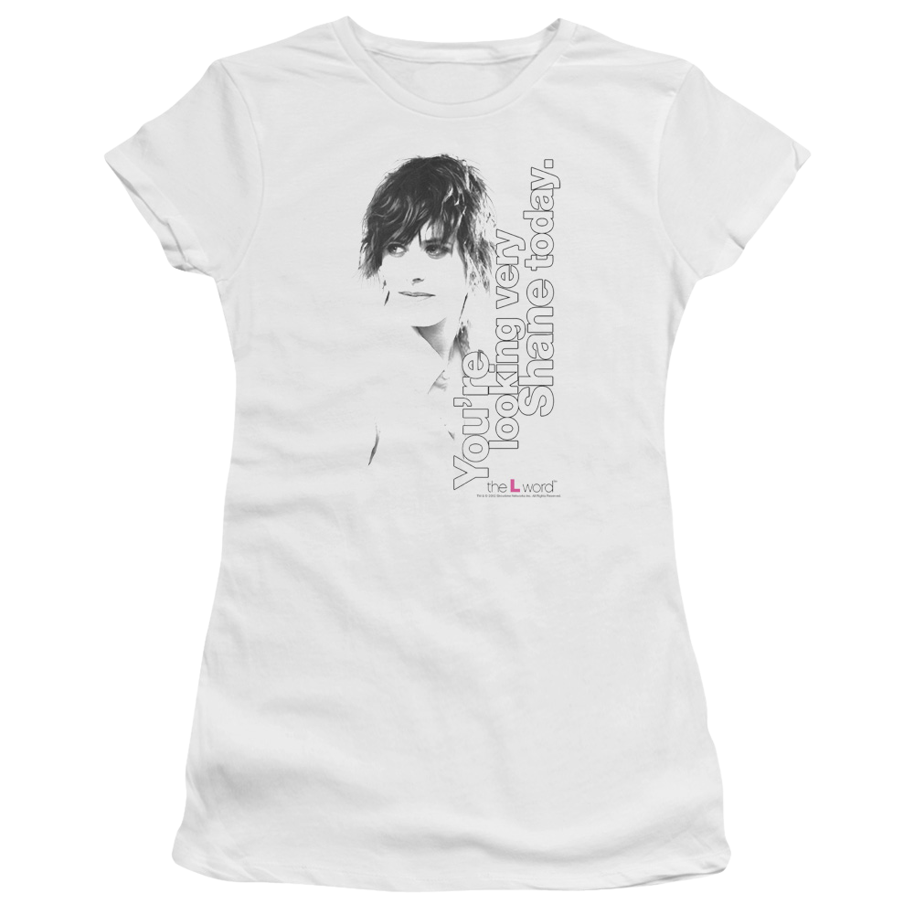 L Word, The Looking Shane Today - Juniors T-Shirt Juniors T-Shirt The Real L Word   