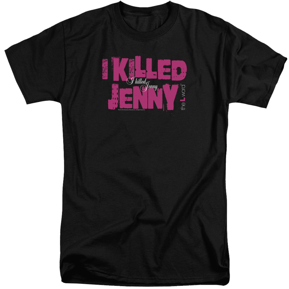 L Word, The I Killed Jenny - Men's Tall Fit T-Shirt Men's Tall Fit T-Shirt The Real L Word   