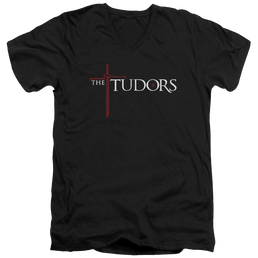 The Tudors Logo Men's V-Neck T-Shirt Men's V-Neck T-Shirt The Tudors   