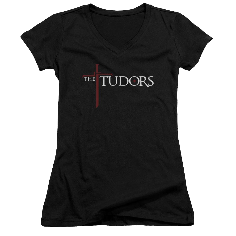 The Tudors Logo Juniors V-Neck T-Shirt Juniors V-Neck T-Shirt The Tudors   
