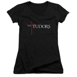 The Tudors Logo Juniors V-Neck T-Shirt Juniors V-Neck T-Shirt The Tudors   