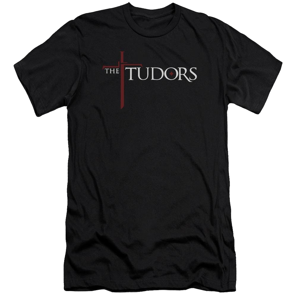 The Tudors Logo Men's Premium Slim Fit T-Shirt Men's Premium Slim Fit T-Shirt The Tudors   
