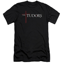 The Tudors Logo Men's Premium Slim Fit T-Shirt Men's Premium Slim Fit T-Shirt The Tudors   