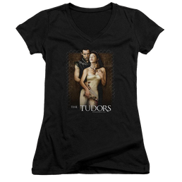 The Tudors Spilt Wine Juniors V-Neck T-Shirt Juniors V-Neck T-Shirt The Tudors   