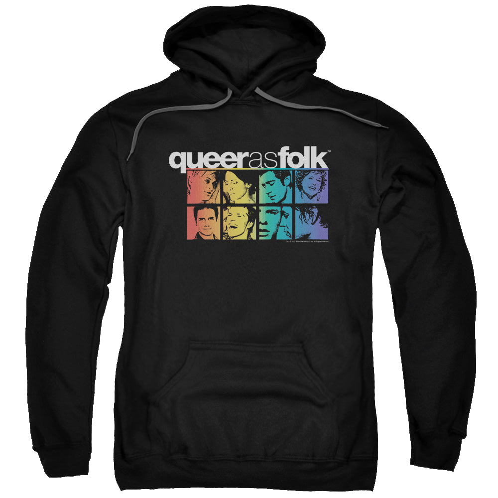 Queer as Folk Cast - Pullover Hoodie Pullover Hoodie Queer as Folk   