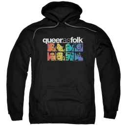 Queer as Folk Cast - Pullover Hoodie Pullover Hoodie Queer as Folk   