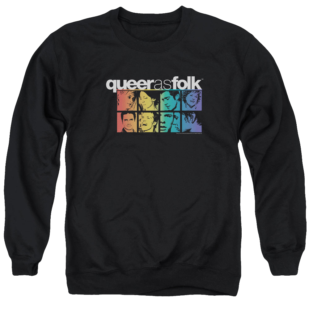 Queer as Folk Cast - Men's Crewneck Sweatshirt Men's Crewneck Sweatshirt Queer as Folk   