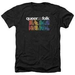 Queer as Folk Cast - Men's Heather T-Shirt Men's Heather T-Shirt Queer as Folk   
