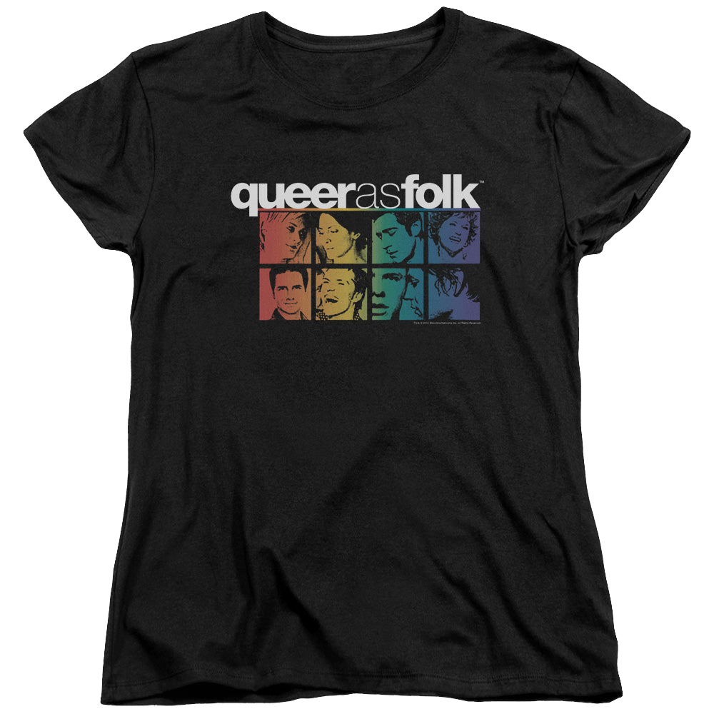 Queer as Folk Cast - Women's T-Shirt Women's T-Shirt Queer as Folk   