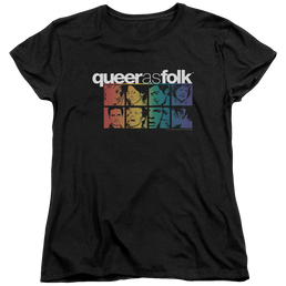 Queer as Folk Cast - Women's T-Shirt Women's T-Shirt Queer as Folk   