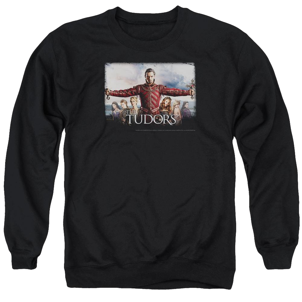 The Tudors The Final Seduction Men's Crewneck Sweatshirt Men's Crewneck Sweatshirt The Tudors   