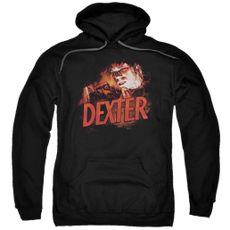 Dexter Drawing - Pullover Hoodie Pullover Hoodie Dexter   