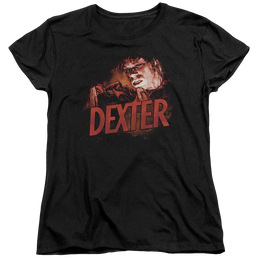 Dexter Drawing - Women's T-Shirt Women's T-Shirt Dexter   