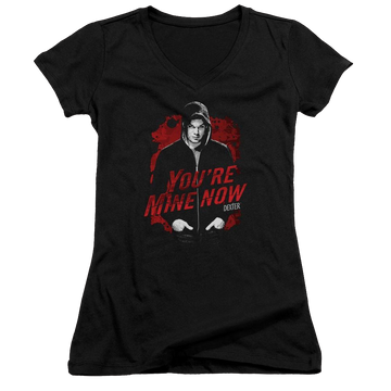 Dexter Dark Passenger - Juniors V-Neck T-Shirt Juniors V-Neck T-Shirt Dexter   