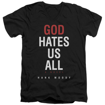 Californication Book Cover - Men's V-Neck T-Shirt Men's V-Neck T-Shirt Californication   