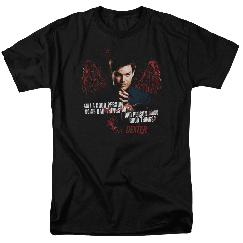 Dexter Good Bad - Men's Regular Fit T-Shirt Men's Regular Fit T-Shirt Dexter   