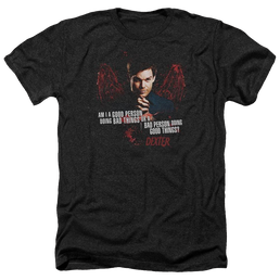 Dexter Good Bad - Men's Heather T-Shirt Men's Heather T-Shirt Dexter   