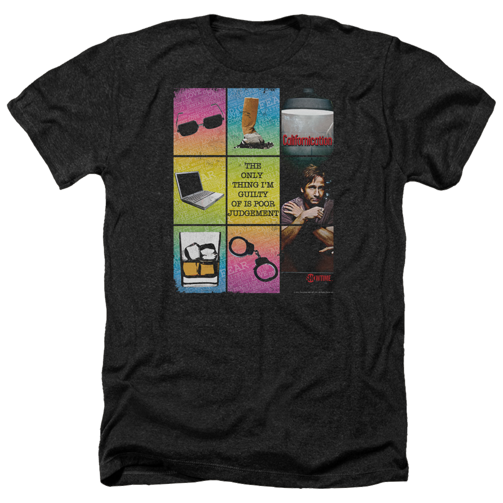 Californication Poor Judgement - Men's Heather T-Shirt Men's Heather T-Shirt Californication   