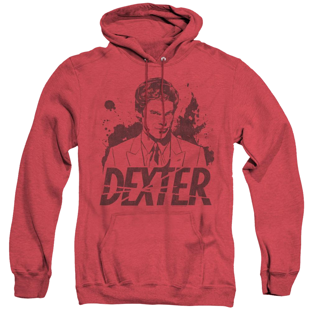 Dexter Splatter Dex - Heather Pullover Hoodie Heather Pullover Hoodie Dexter   