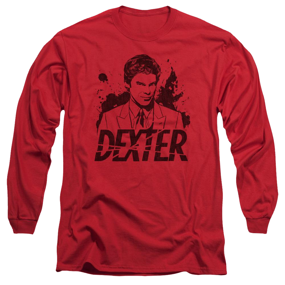 Dexter Splatter Dex - Men's Long Sleeve T-Shirt Men's Long Sleeve T-Shirt Dexter   