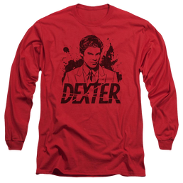 Dexter Splatter Dex - Men's Long Sleeve T-Shirt Men's Long Sleeve T-Shirt Dexter   