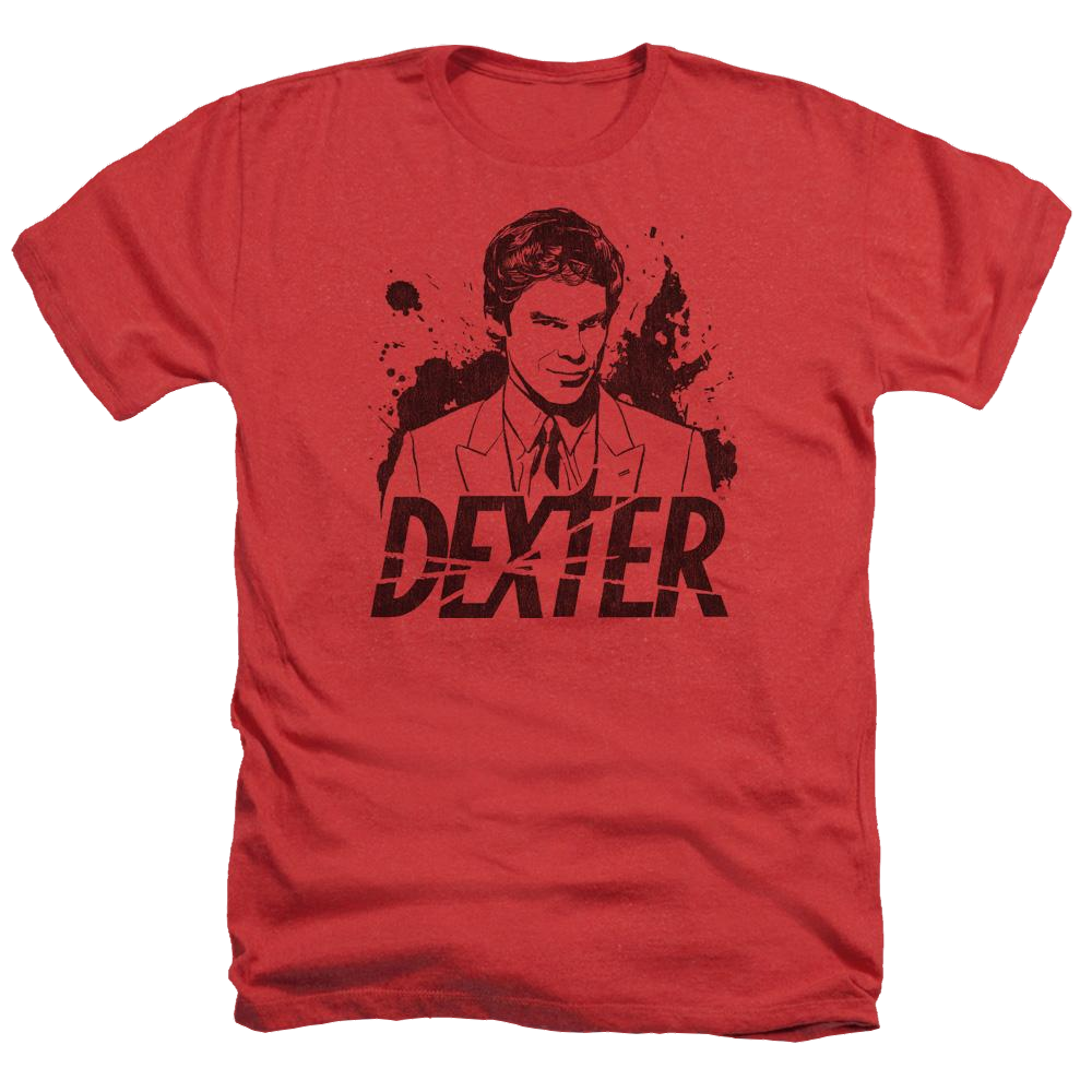 Dexter Splatter Dex - Men's Heather T-Shirt Men's Heather T-Shirt Dexter   