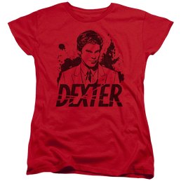 Dexter Splatter Dex - Women's T-Shirt Women's T-Shirt Dexter   