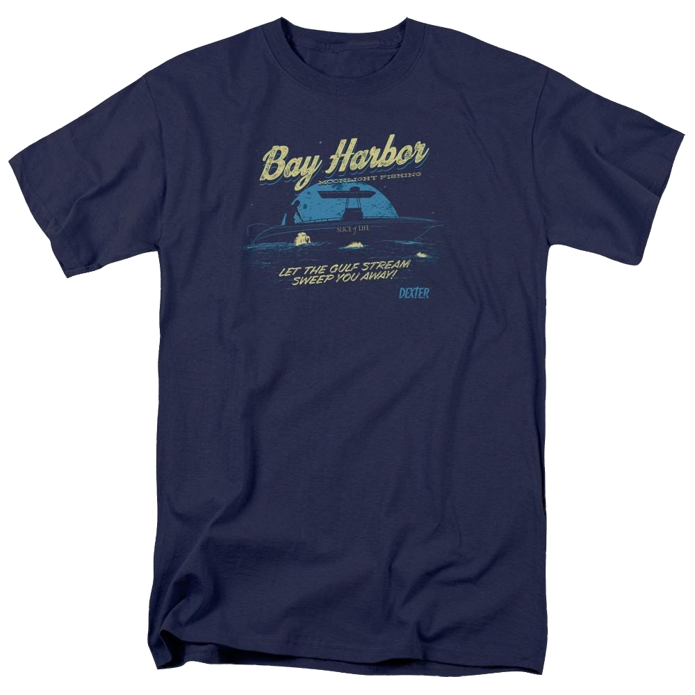 Dexter Moonlight Fishing - Men's Regular Fit T-Shirt Men's Regular Fit T-Shirt Dexter   