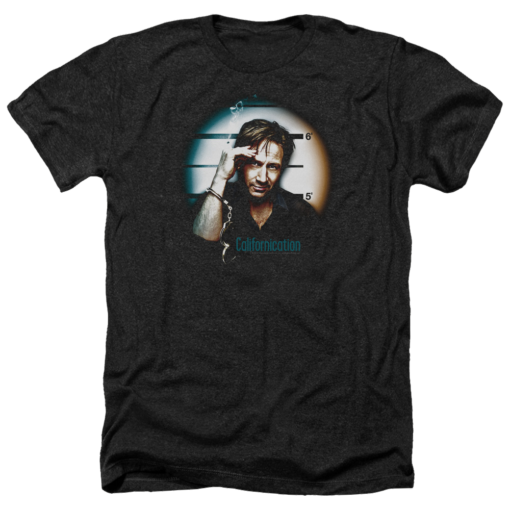 Californication In Handcuffs - Men's Heather T-Shirt Men's Heather T-Shirt Californication   