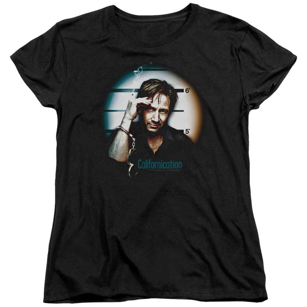Californication In Handcuffs - Women's T-Shirt Women's T-Shirt Californication   