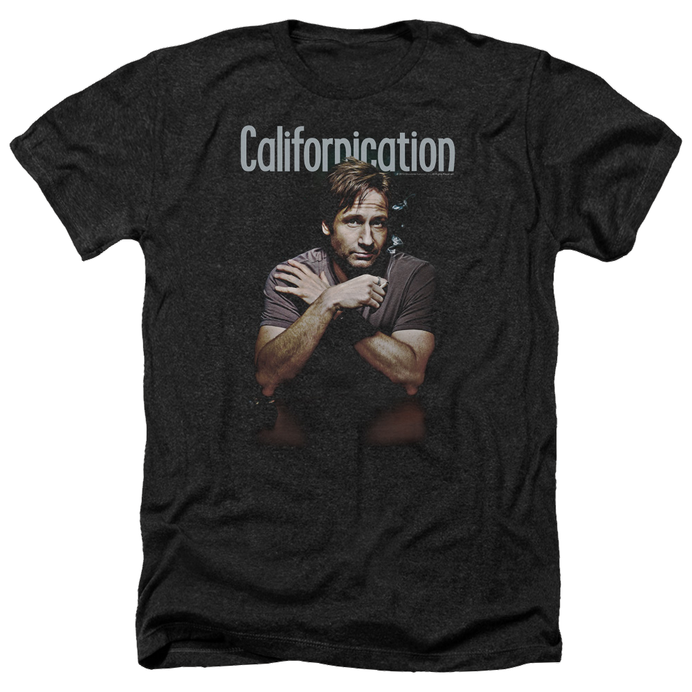 Californication Smoking - Men's Heather T-Shirt Men's Heather T-Shirt Californication   