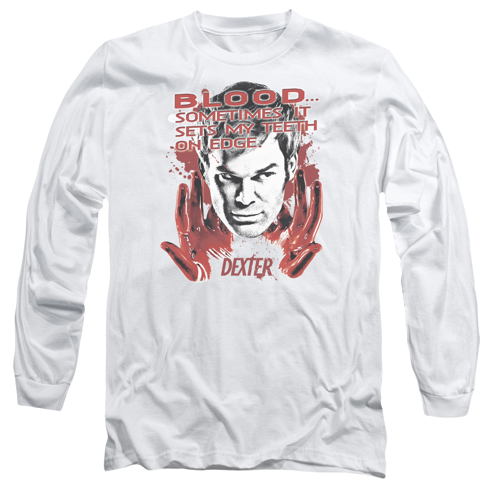 Dexter Blood - Men's Long Sleeve T-Shirt Men's Long Sleeve T-Shirt Dexter   