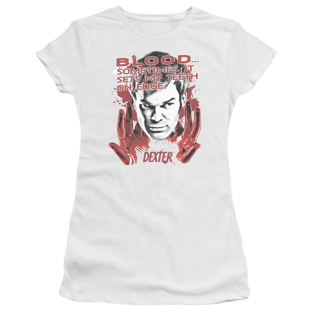 Dexter Blood - Juniors T-Shirt Juniors T-Shirt Dexter   