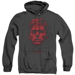 Dexter Bloody Face - Heather Pullover Hoodie Heather Pullover Hoodie Dexter   