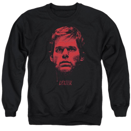Dexter Bloody Face - Men's Crewneck Sweatshirt Men's Crewneck Sweatshirt Dexter   