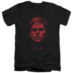 Dexter Bloody Face - Men's V-Neck T-Shirt Men's V-Neck T-Shirt Dexter   