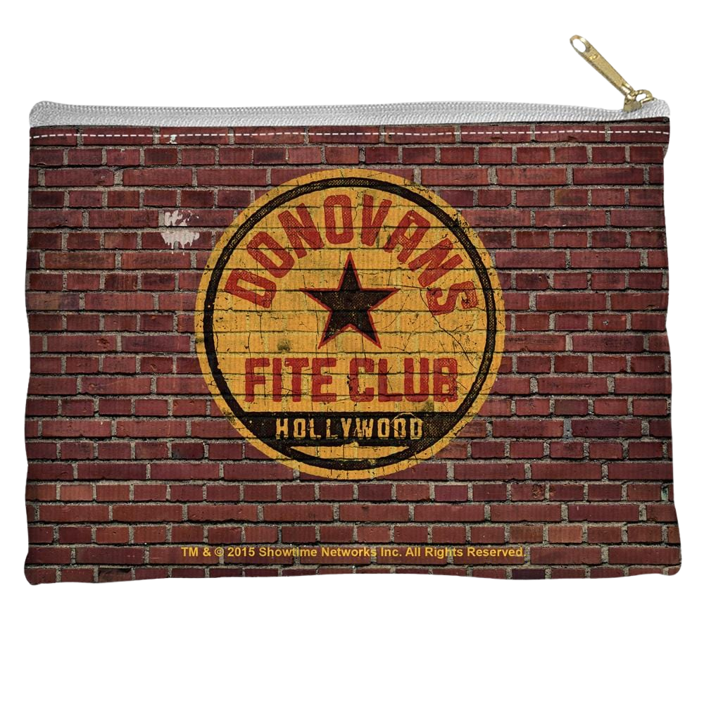 Ray Donovan Fite Club - Straight Bottom Accessory Pouch Straight Bottom Accessory Pouches Ray Donovan   