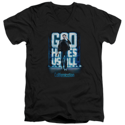 Californication Hit The Lights - Men's V-Neck T-Shirt Men's V-Neck T-Shirt Californication   