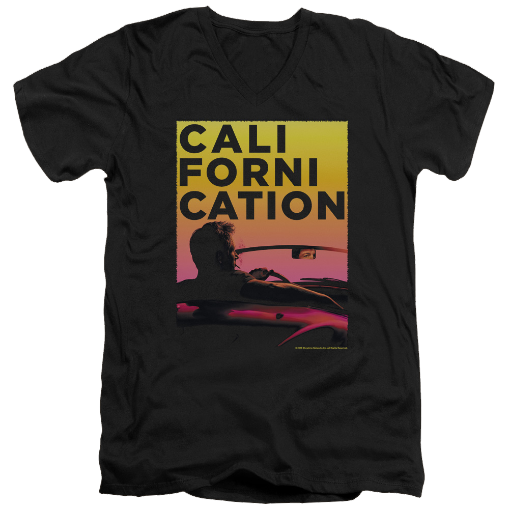 Californication Sunset Ride - Men's V-Neck T-Shirt Men's V-Neck T-Shirt Californication   