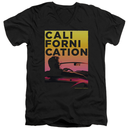 Californication Sunset Ride - Men's V-Neck T-Shirt Men's V-Neck T-Shirt Californication   