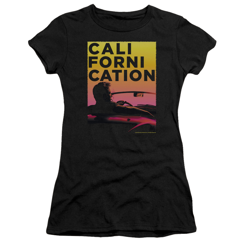 Californication Sunset Ride - Juniors T-Shirt Juniors T-Shirt Californication   