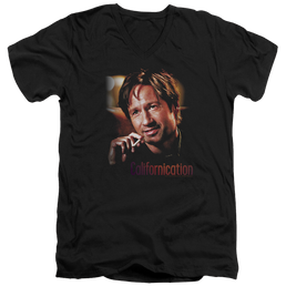 Californication Smoker - Men's V-Neck T-Shirt Men's V-Neck T-Shirt Californication   