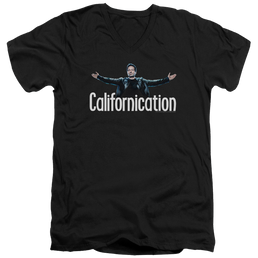 Californication Outstretched - Men's V-Neck T-Shirt Men's V-Neck T-Shirt Californication   