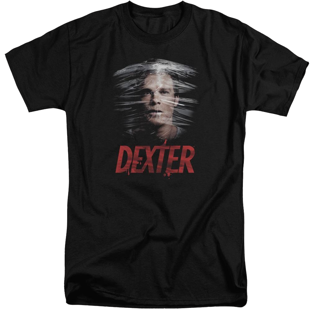 Dexter Plastic Wrap - Men's Tall Fit T-Shirt Men's Tall Fit T-Shirt Dexter   